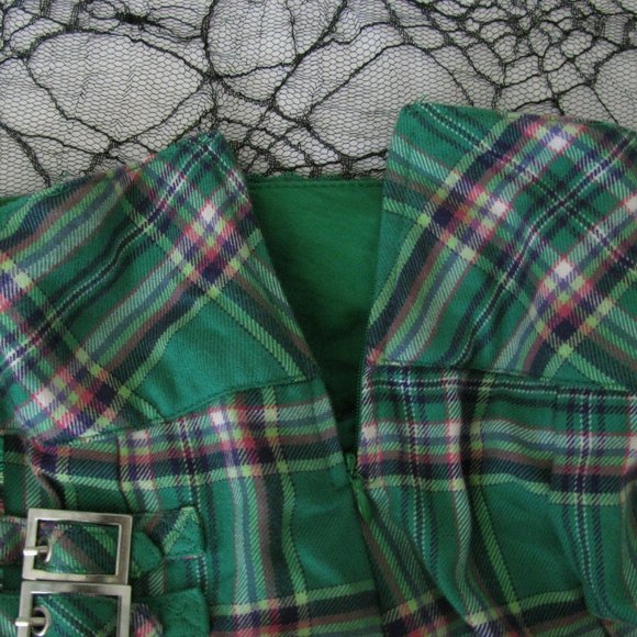 Plaid Mini Skort - Picture 9 of 10